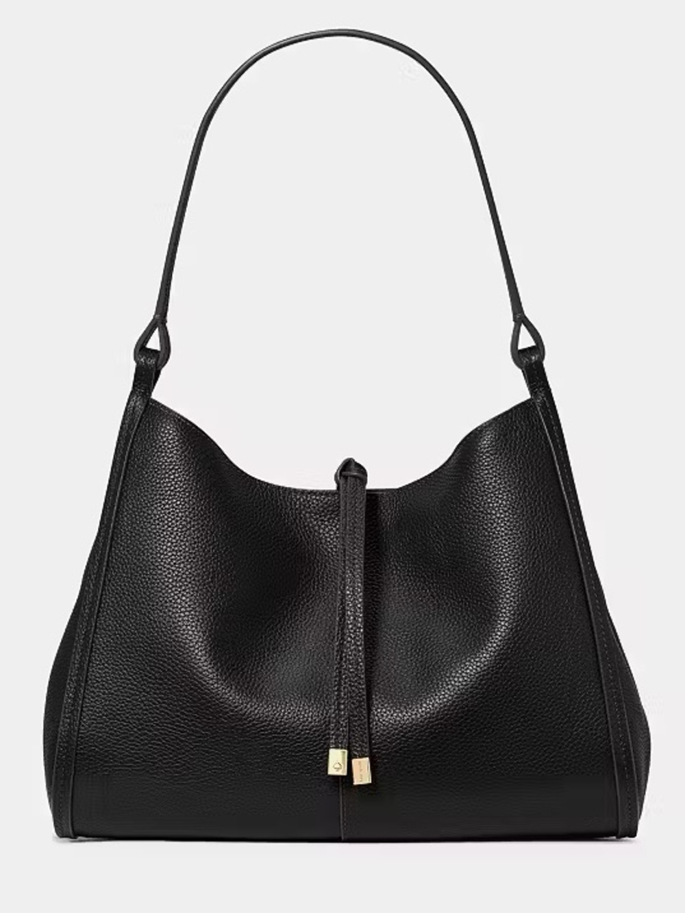 ♠️Kate Spade New York Reese Pebbled Leather Convertible Shoulder Bag, Black NWT